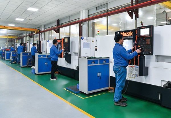 CNC Lathe machine department