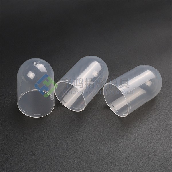 Cosmetic transparent cover mould